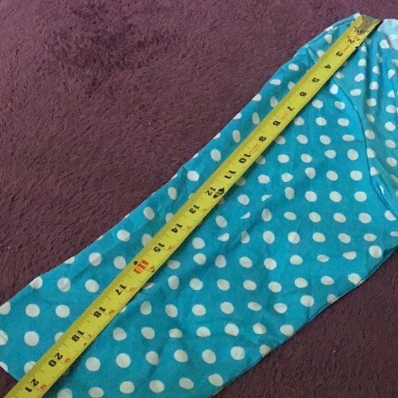 QVC Suzan Graver Style Blue & White  Polkadot Blouse - Picture 12 of 12